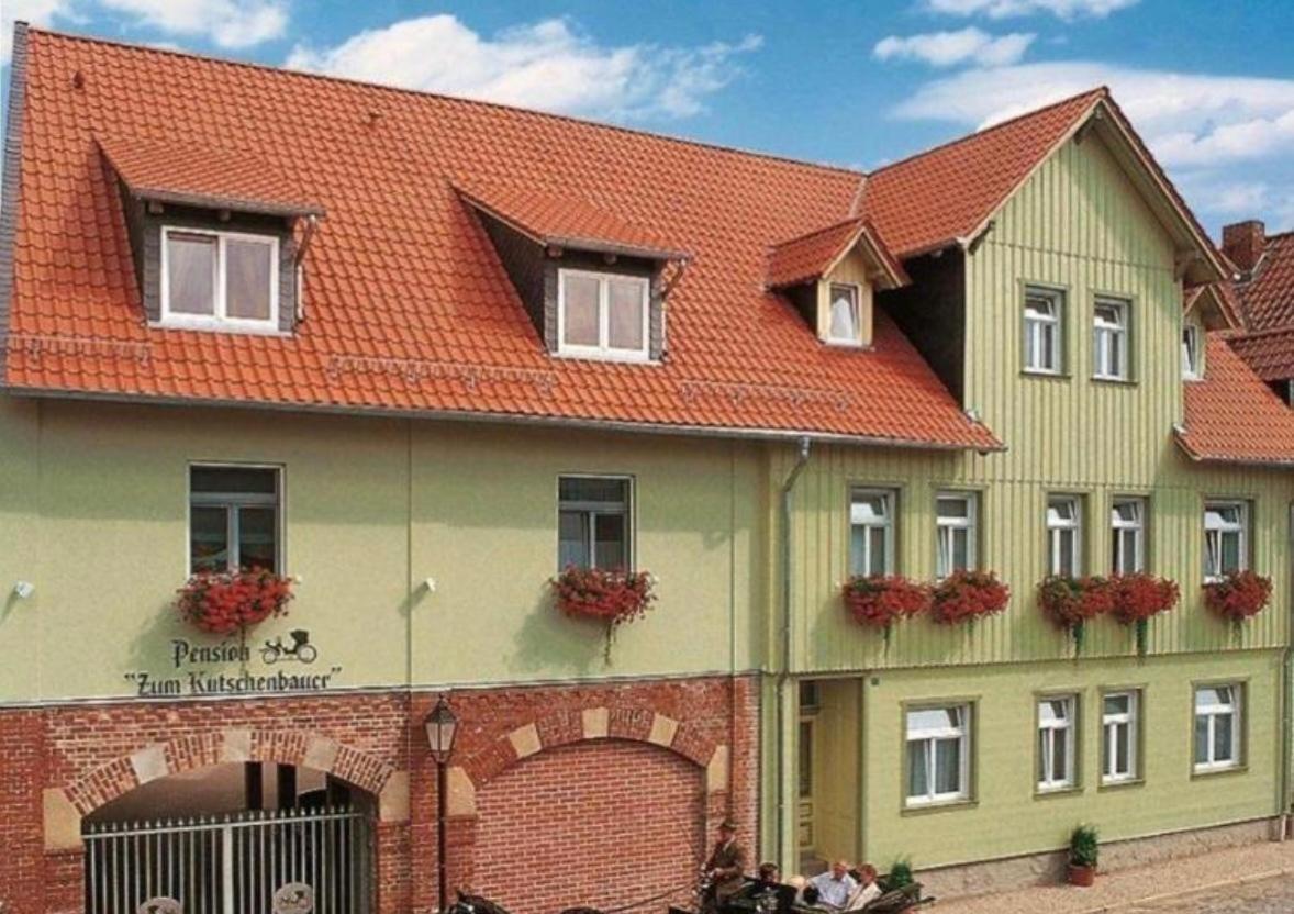 Pension Alter Kutschenbauer Wernigerode Exterior foto